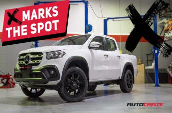 MERCEDES X CLASS HE909 GLOSS BLACK