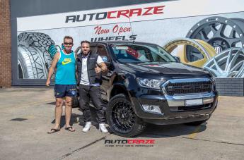 FORD RANGER GD03 GLOSS BLACK MILLED ACCENTS 4