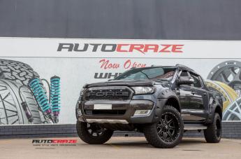 FORD RANGER MAVERICK GLOSS BLACK MILLED ACCENTS