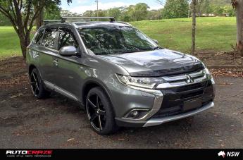 MITSUBISHI OUTLANDER CONQUISTA 7 SATIN BLACK