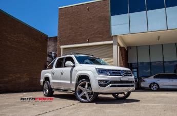 VOLKSWAGEN AMAROK BARON SILVER MACHINED FACE