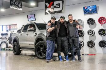 FORD RANGER GD04 MATTE BLACK