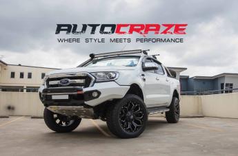 FORD RANGER ASSAULT GLOSS BLACK MILLED ACCENTS