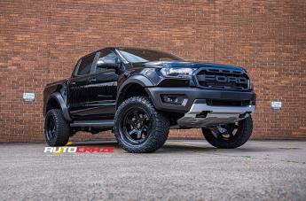 FORD RANGER RAPTOR SHOK MATTE BLACK