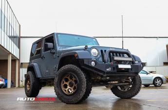 JEEP WRANGLER DIRTY HARRY MATTE BRONZE BLACK LIP