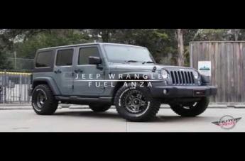 JEEP WRANGLER ANZA MATTE ANTHRACITE WITH BLACK RING