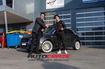 AUDI A1 CITRINE WHITE MACHINED FACE