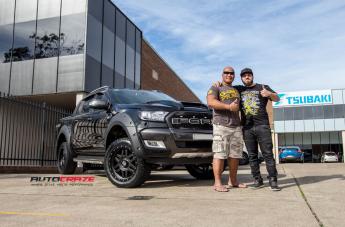 FORD RANGER MACHETE XD SATIN BLACK
