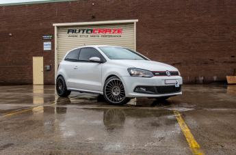 VOLKSWAGEN POLO IND T MATTE BLACK TINTED FACE