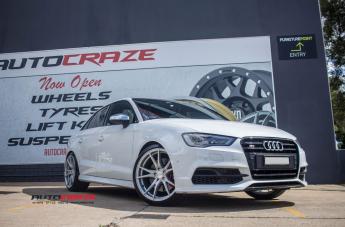 AUDI S3 2003 ONWARDS SF06 SILVER MACHINED FACE
