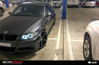 BMW 3 SERIES CONQUISTA 7 SATIN BLACK