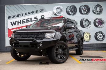 FORD RANGER MONSTER XD 2 MATTE BLACK