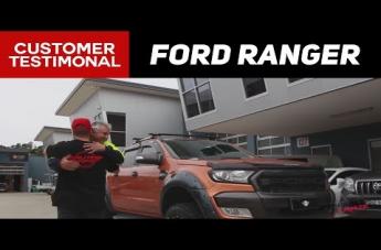 FORD RANGER ASSAULT GLOSS BLACK MILLED ACCENTS