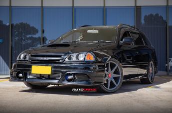 TOYOTA CALDINA IFG13 MATTE GUNMETAL 