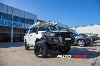 TOYOTA HILUX N80 4WD NOMAD VICTIM MATTE BLACK