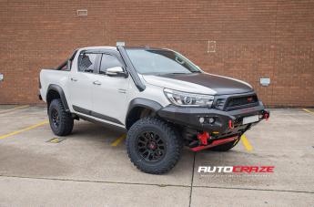 TOYOTA HILUX N80 4WD VICTIM MATTE BLACK
