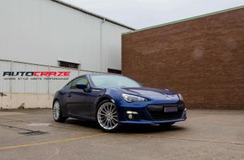 SUBARU BRZ MALLORY SILVER MACHINED FACE