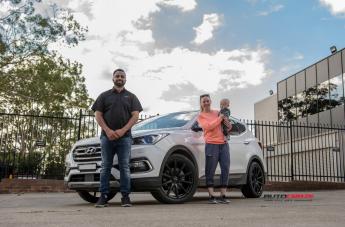 HYUNDAI SANTA FE CARBINE SATIN BLACK