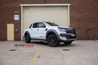 FORD RANGER ASSAULT GLOSS BLACK MILLED ACCENTS