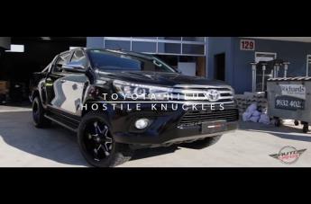 TOYOTA HILUX N80 4WD KNUCKLES GLOSS BLACK