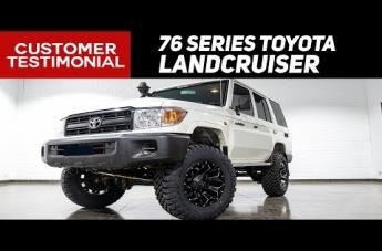TOYOTA LANDCRUSIER ASSAULT GLOSS BLACK MILLED ACCENTS