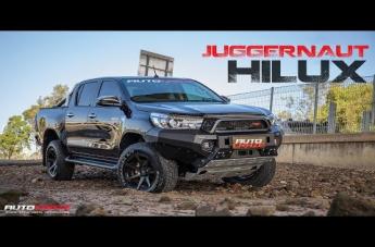 TOYOTA HILUX N80 4WD AVALANCHE MACHINED FACE MATTE BLACK DARK TINT