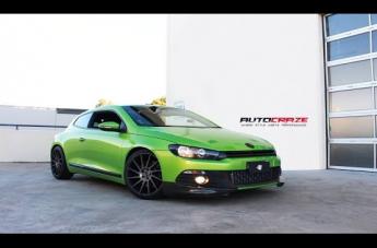 VOLKSWAGEN SCIROCCO SURGE MATTE BLACK TINTED FACE