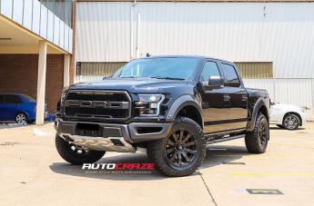 FORD F150 2004 ONWARDS DIESEL BLACK MACHINED WITH DARK TINT