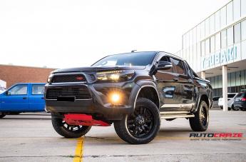 TOYOTA HILUX N80 4WD SLEDGE MATTE BLACK