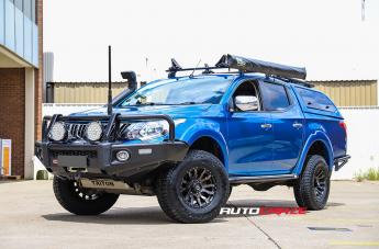 MITSUBISHI TRITON BLITZ MATTE BLACK MACHINED DDT