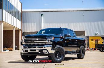 CHEVROLET SILVERADO COVERT MATTE BLACK