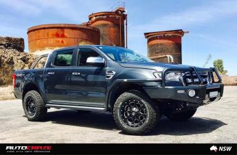 FORD RANGER BOOST GLOSS BLACK MILLED ACCENTS