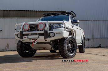 FORD RANGER COUPLER BLACK MACHINED WITH DARK TINT 9