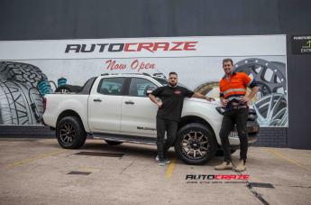 FORD RANGER GD05 BRONZE DARK TINT WITH MATTE BLACK