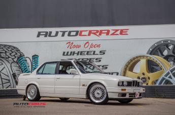 BMW E30 4 STUD BSX SILVER MACHINE