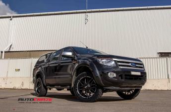 FORD RANGER GD02 MATTE BLACK MACHINED FACE