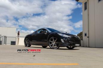 PEUGEOT RCZ VERONA MATTE BLACK TINTED FACE