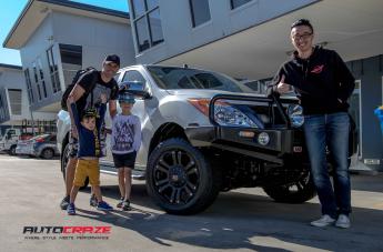 MAZDA BT 50 MONSTER XD MATTE BLACK
