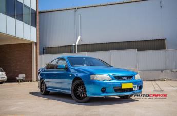 FORD FALCON CHEETAH SPORTS BLACK SUEDE