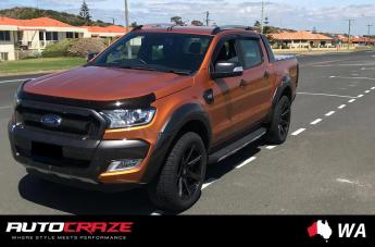 FORD RANGER AVALANCHE GLOSS BLACK MILLED ACCENTS