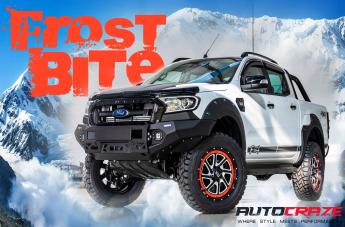 FORD RANGER RECOIL XD SATIN BLACK WITH RED RING