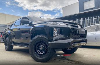 MITSUBISHI TRITON ZOMBIE SATIN BLACK