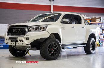 TOYOTA HILUX N80 4WD SABBATH GLOSS BLACK TINTED FACE