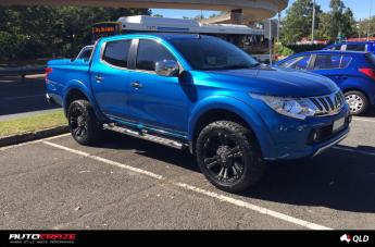 MITSUBISHI TRITON MONSTER XD MATTE BLACK