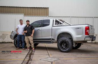 HOLDEN COLORADO RG1 SATIN BLACK