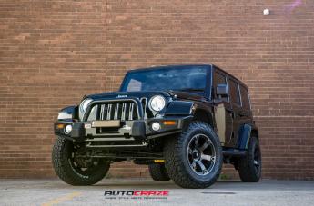 JEEP WRANGLER BEAST BLACK MACHINED WITH DARK TINT 5