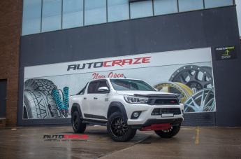 TOYOTA HILUX N80 4WD GD02 MATTE BLACK MACHINED FACE 