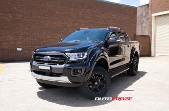 FORD RANGER PHILIDELPHIABLACK MATTE FRONT MILLED