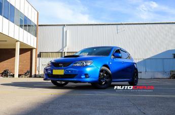 SUBARU WRX SF01 SATIN BLACK