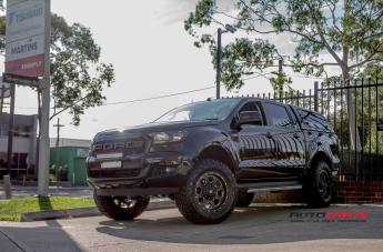 FORD RANGER BOOST GLOSS BLACK MILLED ACCENTS 3
